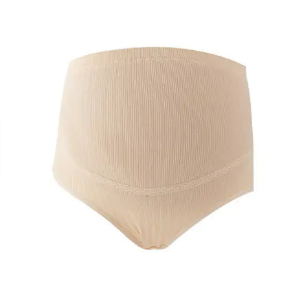 Lace Trimmed Cotton Maternity Panties