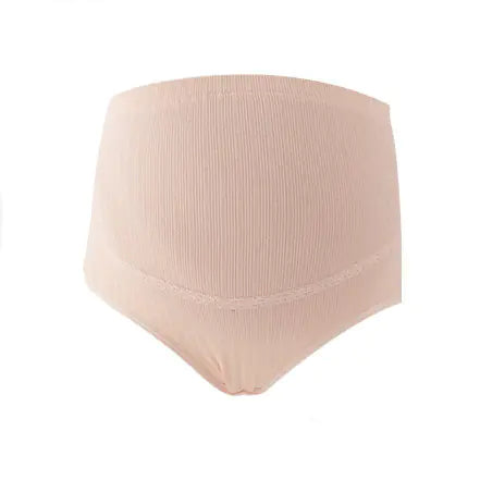 Lace Trimmed Cotton Maternity Panties