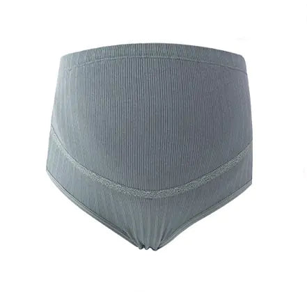 Lace Trimmed Cotton Maternity Panties