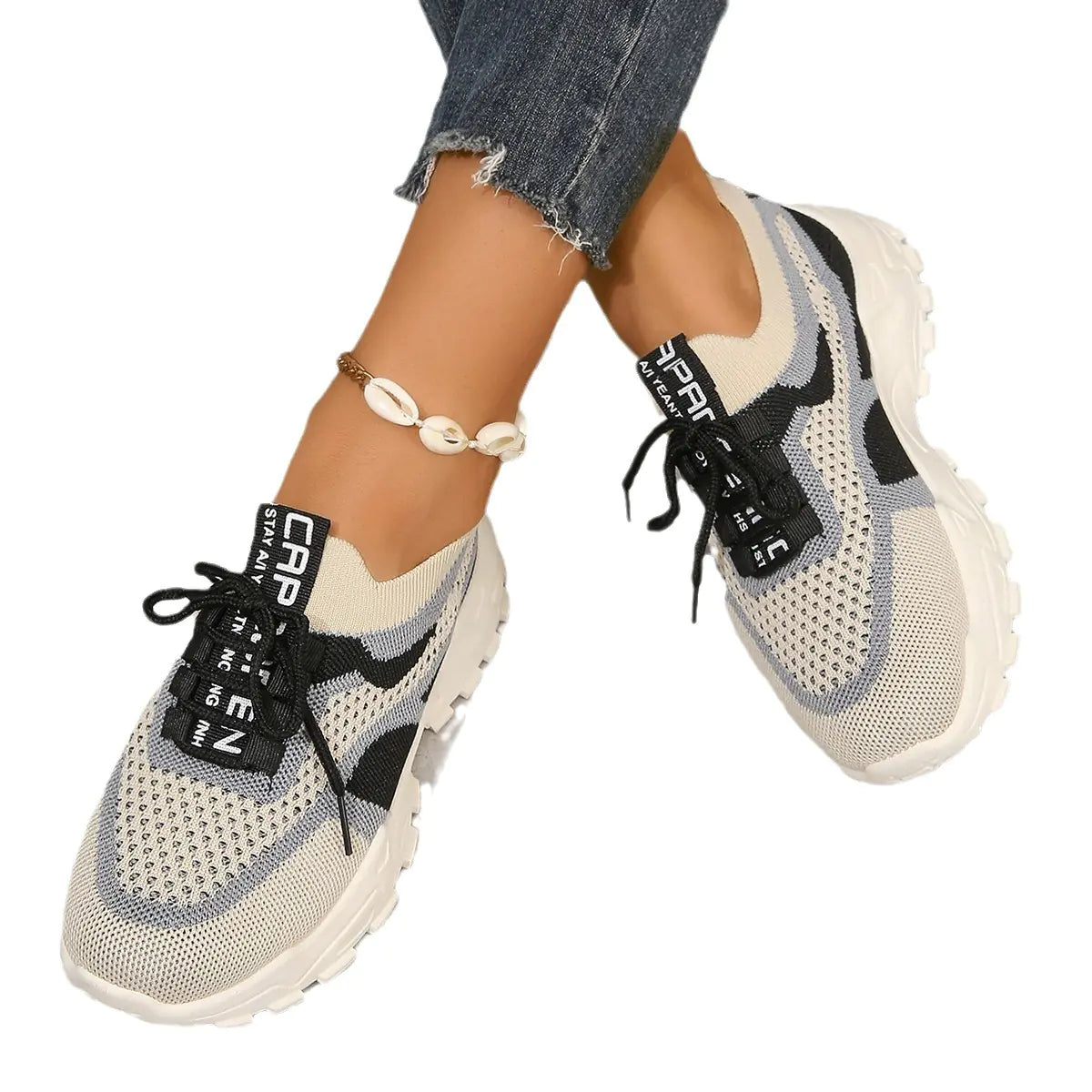Chic Vintage Airy Sneakers