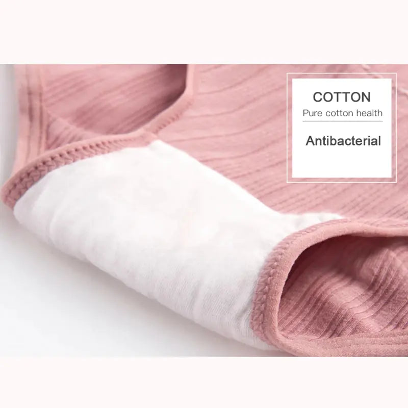 Lace Trimmed Cotton Maternity Panties